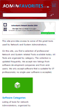 Mobile Screenshot of adminfavorites.com