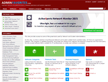 Tablet Screenshot of adminfavorites.com